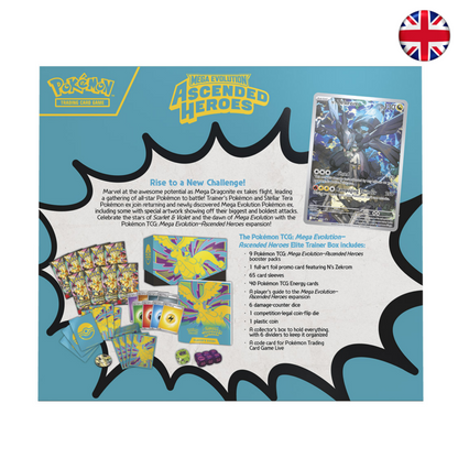 Pokémon TCG - Ascended Heroes - Elite Trainer Box (Inglés) – La