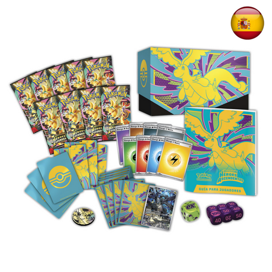 [PREPEDIDO] Pokémon TCG - Heroes Ascendentes - Caja de Entrenador Élite (Español)