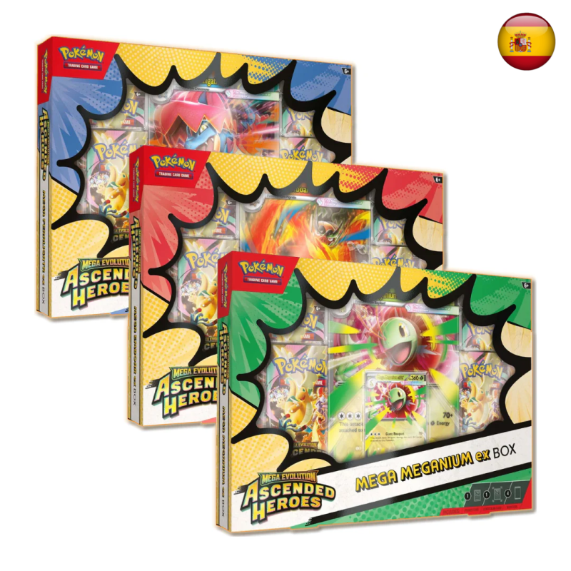 Pokémon TCG - Héroes Ascendentes - Cajas de Colección ex (Español)