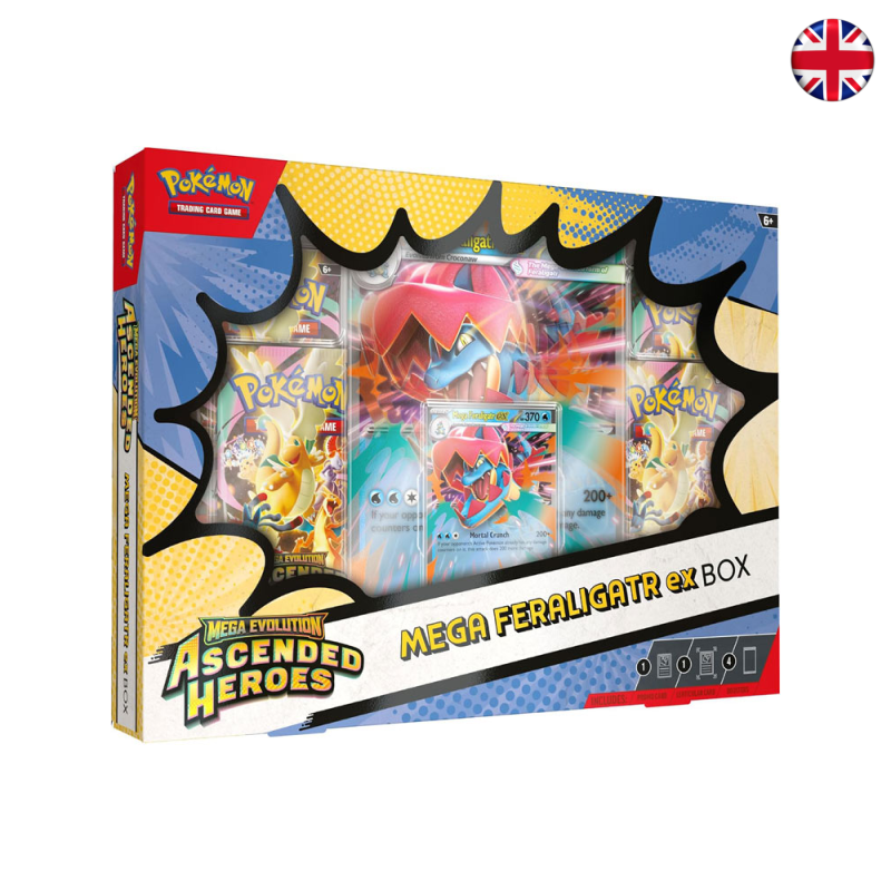 Pokémon TCG - Ascended Heroes - Ex box Collection (Inglés)