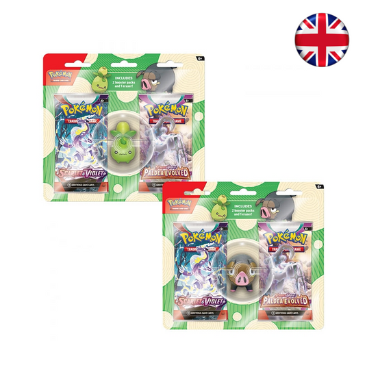 Pokémon TCG - Back to School eraser blister (Inglés)