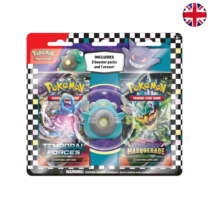 Pokémon TCG - 2024 Back to School eraser blister (Inglés)