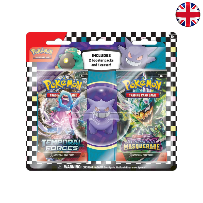 Pokémon TCG - 2024 Back to School eraser blister (Inglés)