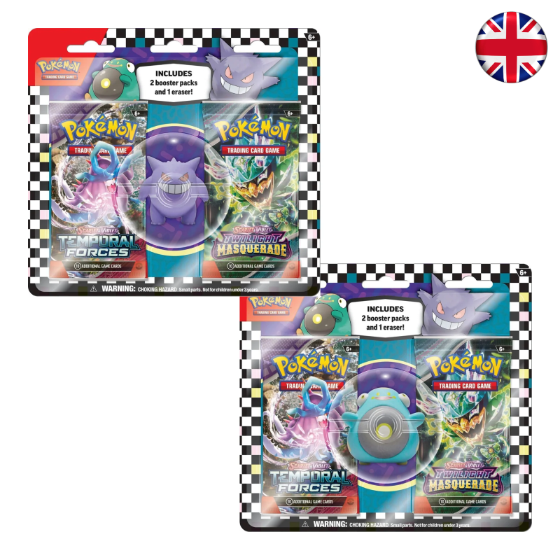 Pokémon TCG - 2024 Back to School eraser blister (Inglés)