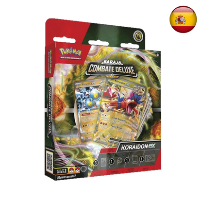 Pokémon TCG - Baraja de Combate Deluxe  Koraidon ex / Miraidon ex (Español)