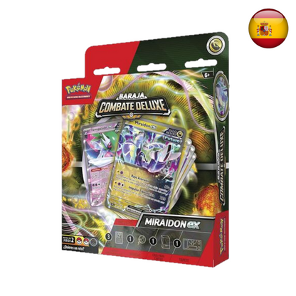 Pokémon TCG - Baraja de Combate Deluxe  Koraidon ex / Miraidon ex (Español)