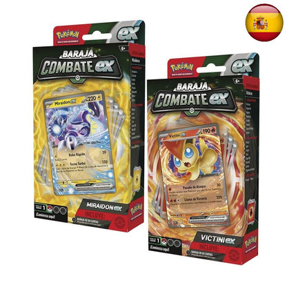 Pokémon TCG - Baraja de Combate ex Victini ex / Miraidon ex