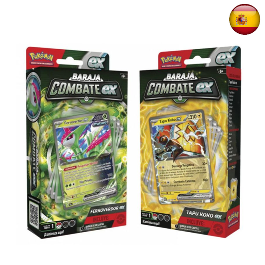 Pokémon TCG - Baraja Combate ex de Tapu Koko ex / Ferroverdor ex