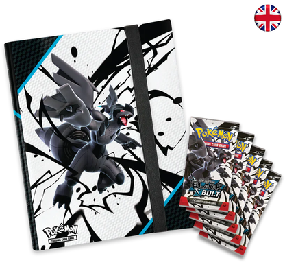 Pokémon TCG - Black Bolt Binder Collection Zekrom (Inglés)