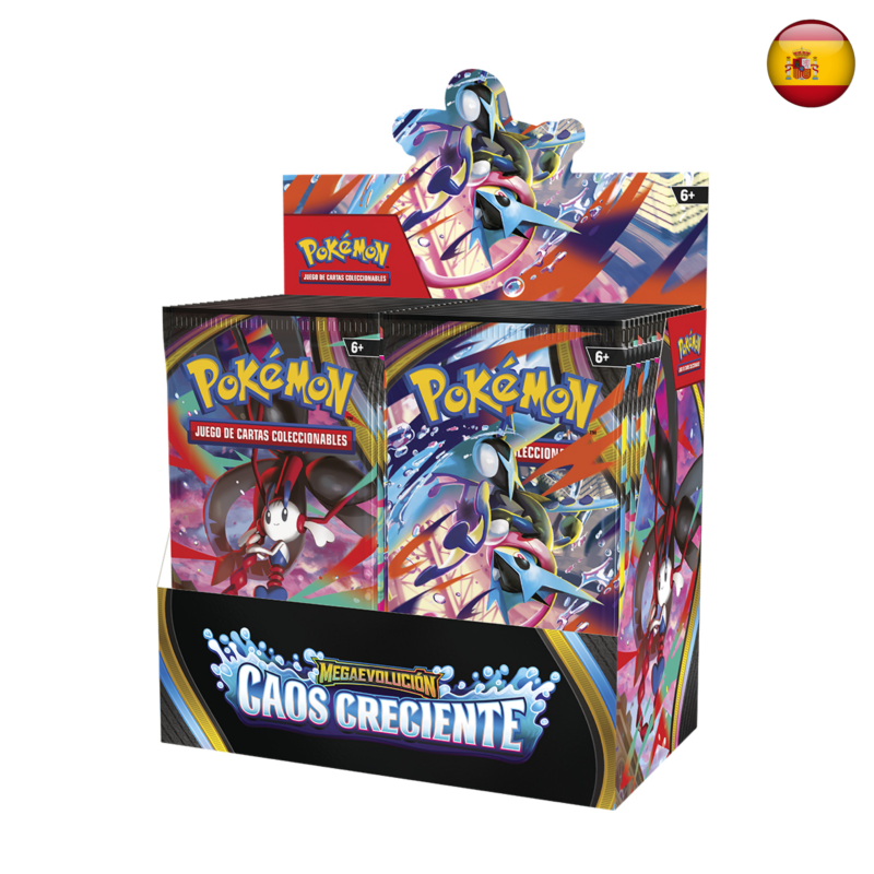 Pokémon TCG - Caos Creciente - Caja de sobres (Español)