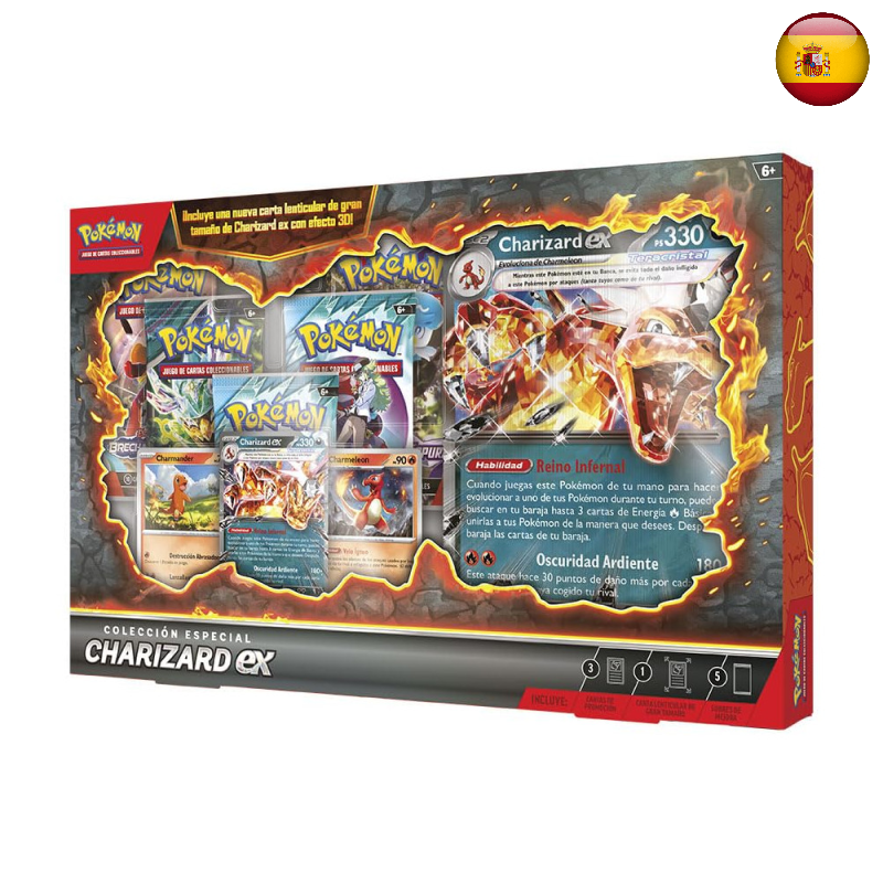 Pokémon TCG - Colección especial Charizard ex (Español)