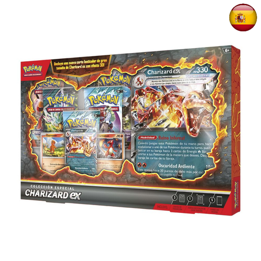 Pokémon TCG - Colección especial Charizard ex (Español)