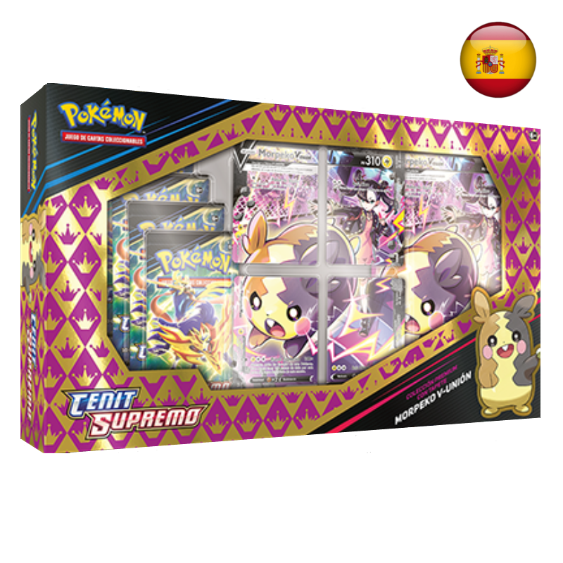 Pokémon TCG - Cenit Supremo Colección con tapete Morpeko V-UNIÓN