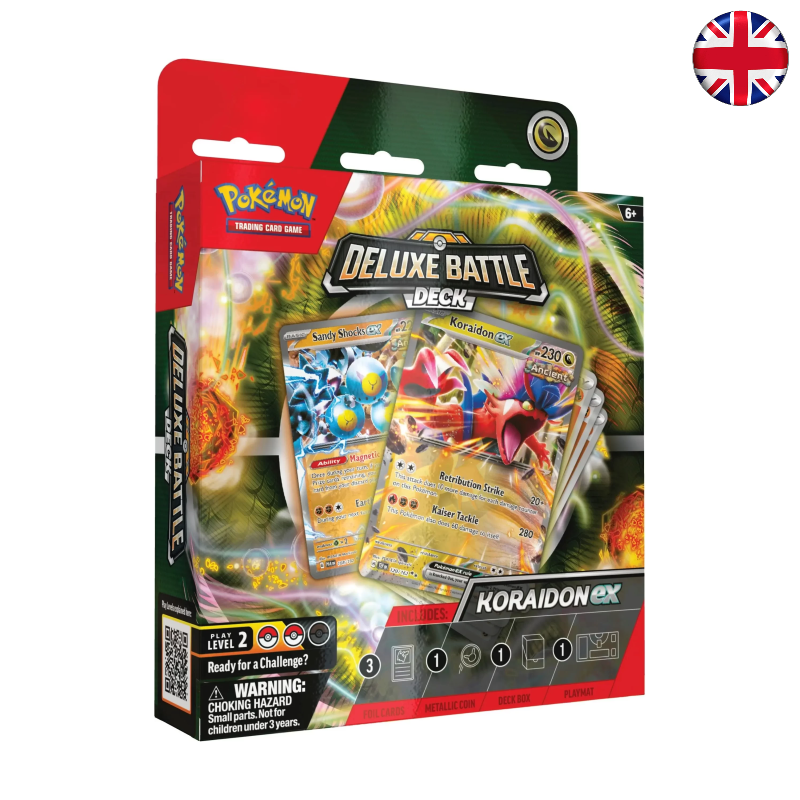 Pokémon TCG - Deluxe Battle Decks Koraidon ex / Miraidon ex (Inglés)