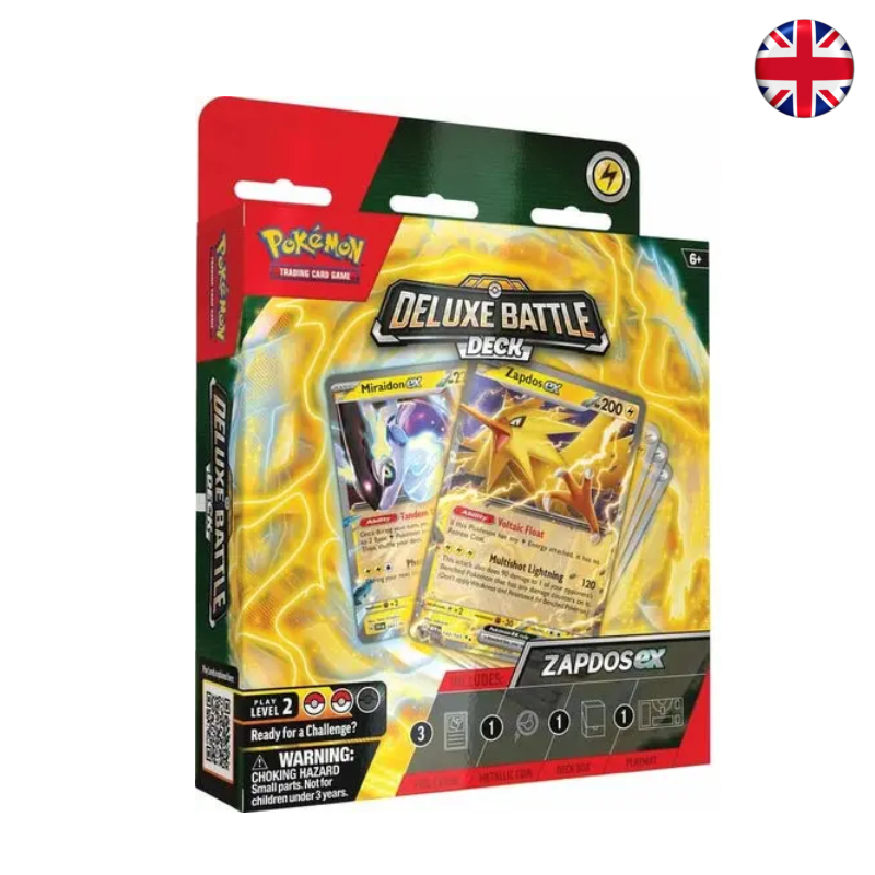 Pokémon TCG - Deluxe Battle Deck - Zapdos ex / Ninetales ex (Inglés)