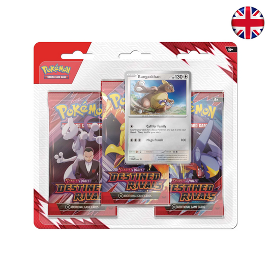 Pokémon TCG - Destined Rivals 3-pack blister (Inglés)