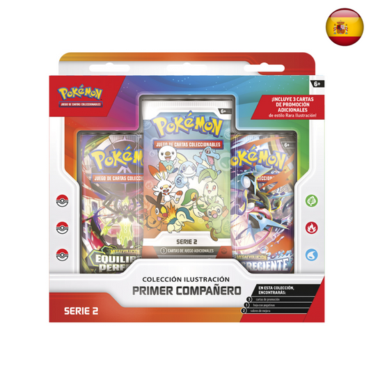 Pokémon TCG - Colección Ilustración Primer Compañero Serie 2 (Español)