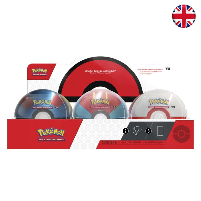 Pokémon TCG - Poké Ball Tin  2024 (Inglés)