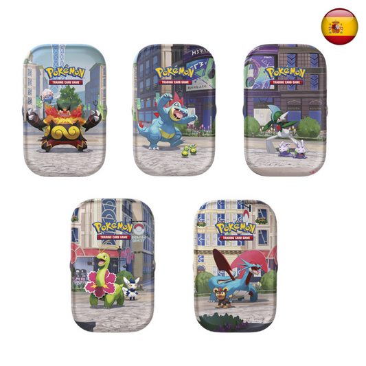 Pokémon TCG - Mini Lata Ciudad Luminalia (Español)