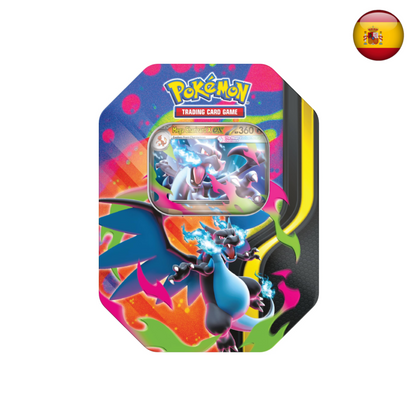 Pokémon TCG - Lata Mega-Charizard (Español)