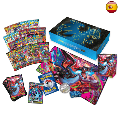 Pokémon TCG - Colección ultraprémium Mega-Charizard X ex (Español)