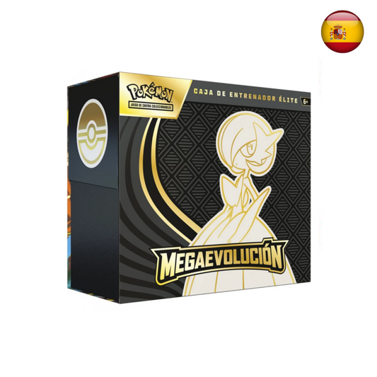Pokémon TCG - Caja de entrenador Élite Megaevolución (Español)
