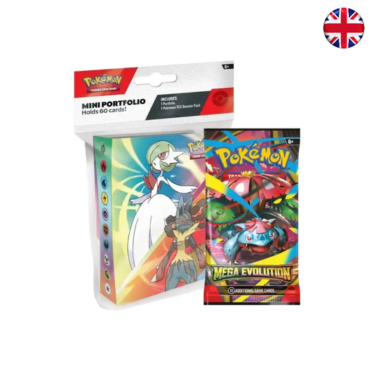 Pokémon TCG - Mega Evolution Mini Portfolio (Inglés)