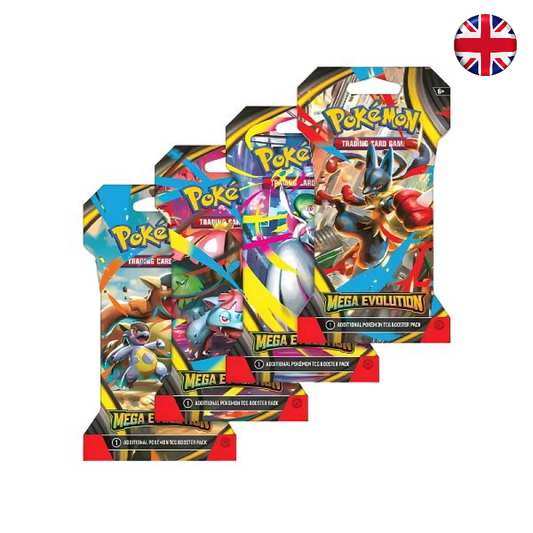 Pokémon TCG - Mega Evolution Sleeved Booster (Inglés)