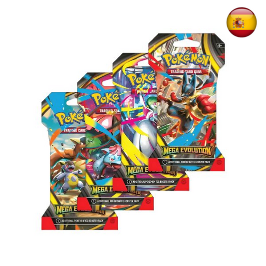 Pokémon TCG - Megaevolución sobre emblistado (Español)