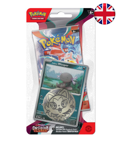 Pokémon TCG - Obsidian Flames checklane blister (Inglés)