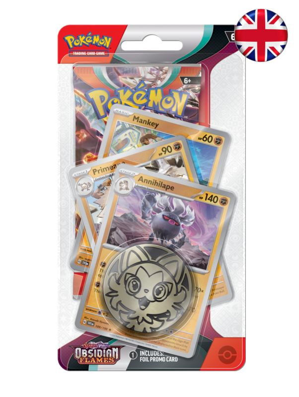 Pokémon TCG - Obsidian Flames premium checklane blister (Inglés)