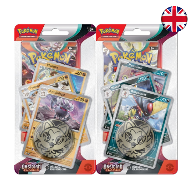 Pokémon TCG - Obsidian Flames premium checklane blister (Inglés)