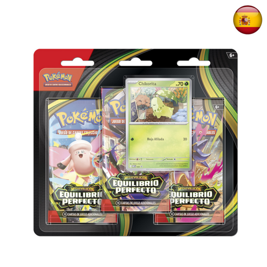 Pokémon TCG - Equilibrio Perfecto - 3-pack blister (Español)