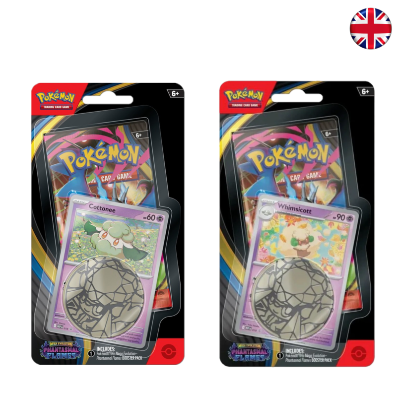 Pokémon TCG - Phantasmal Flames Checklane Blister (Inglés)