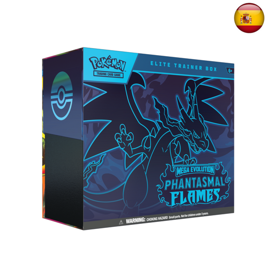 Pokémon TCG - Caja de entrenador Élite Fuegos Fantasmales (Español)