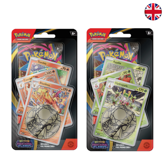 Pokémon TCG - Phantasmal Flames Premium Checklane Blister (Inglés)