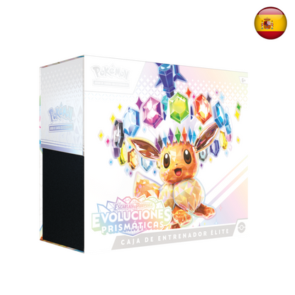 Pokémon TCG - Caja de entrenador Élite de Evoluciones Prismáticas (Español)