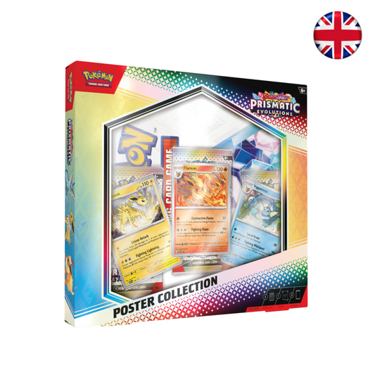 Pokémon TCG - Prismatic Evolutions Poster Collection (Inglés)