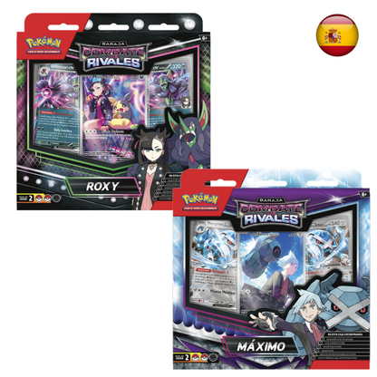 Pokémon TCG - Baraja Combate de Rivales Roxy / Máximo (Español)