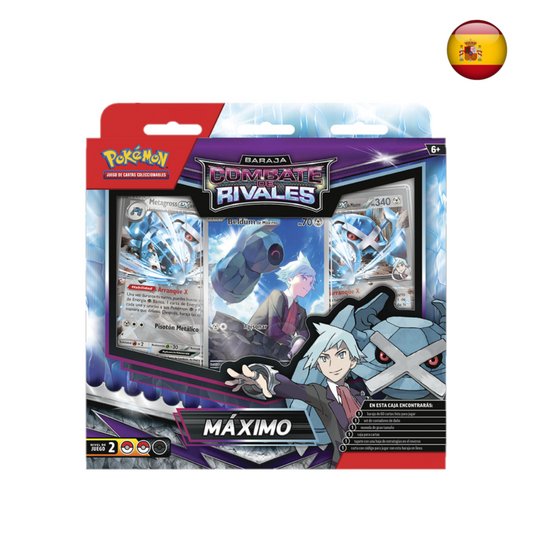 Pokémon TCG - Baraja Combate de Rivales Roxy / Máximo (Español)