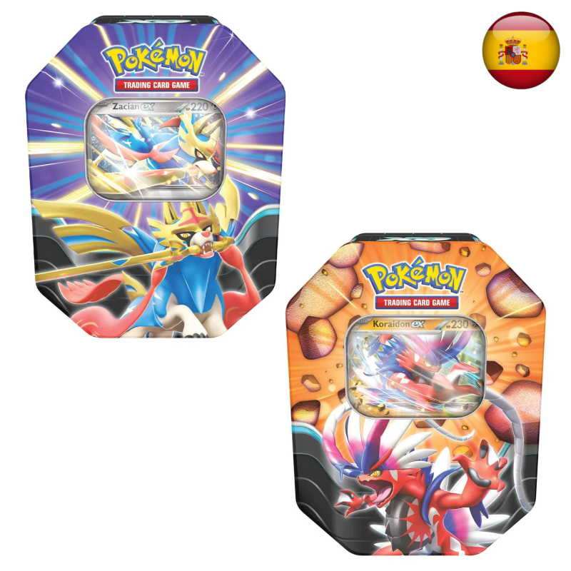 Pokémon TCG - Lata Leyendas Afiladas (Español)