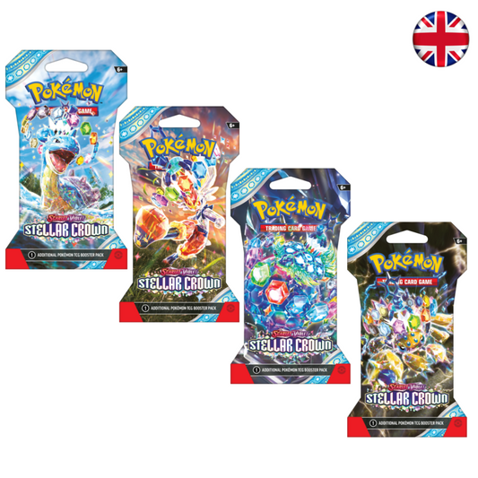 Pokémon TCG - Stellar Crown Sleeved Booster (Inglés)