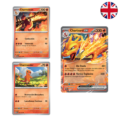 Pokémon TCG - Colección superprémium Charizard ex (Inglés)