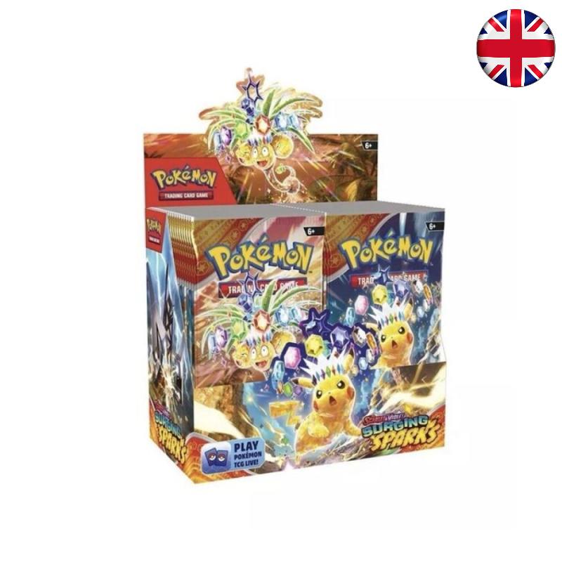 Pokémon TCG - Surging Sparks booster box (36 packs) (Inglés)