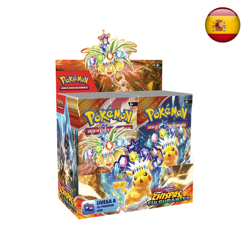 [PREPEDIDO] Pokémon TCG - Chispas Fulgurantes caja de sobres (36 sobres) (Español)