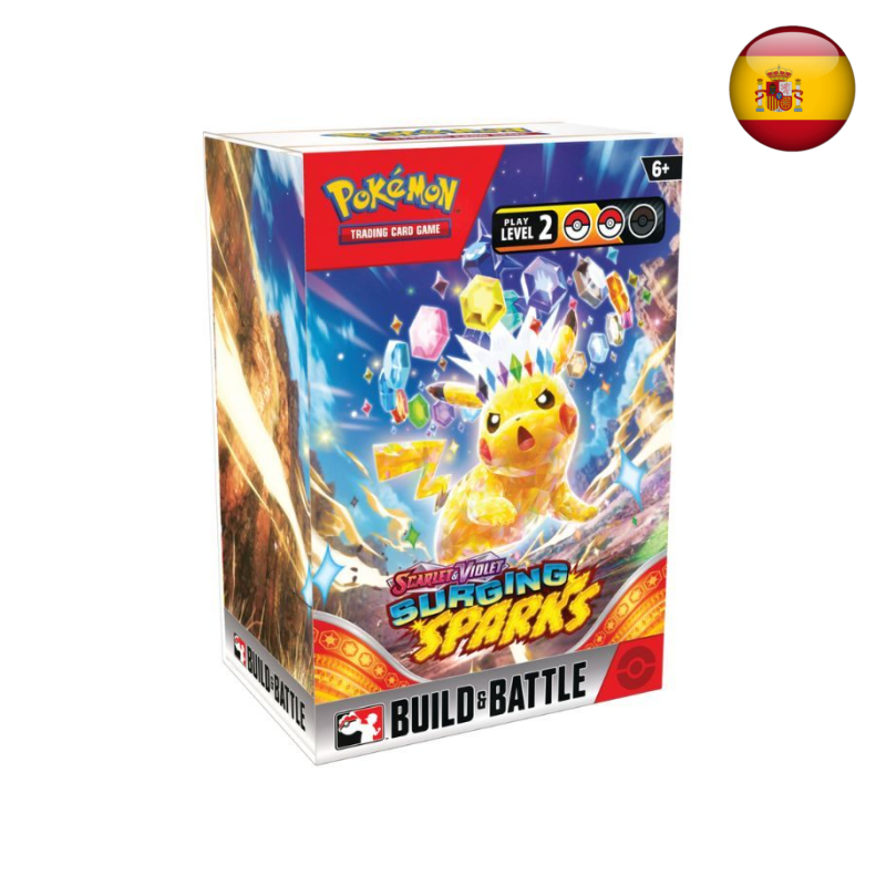 Pokémon TCG - Chispas Fulgurantes kit de Combina y Combate (Español)