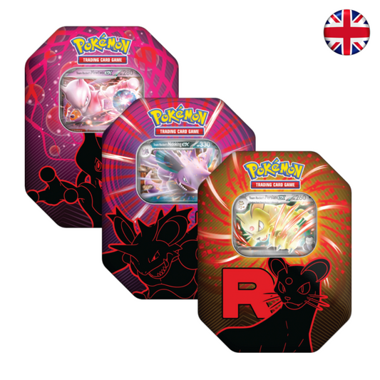 Pokémon TCG - Team Rocket Tin (Inglés)