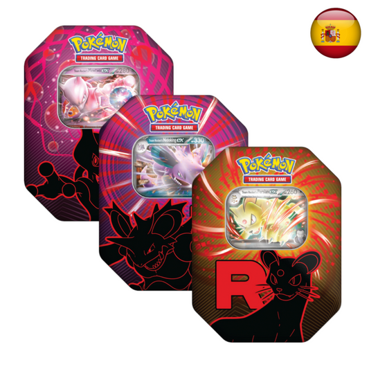 Pokémon TCG - Lata Team Rocket (Español)