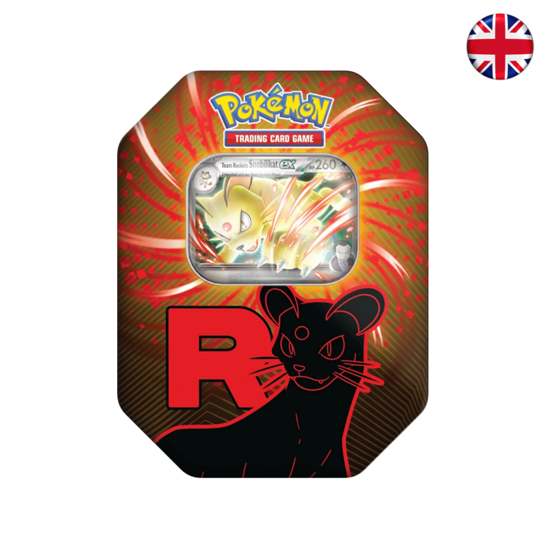 Pokémon TCG - Team Rocket Tin (Inglés)