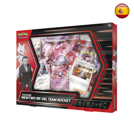 Pokémon TCG - Colección Mewtwo ex del Team Rocket (Español)